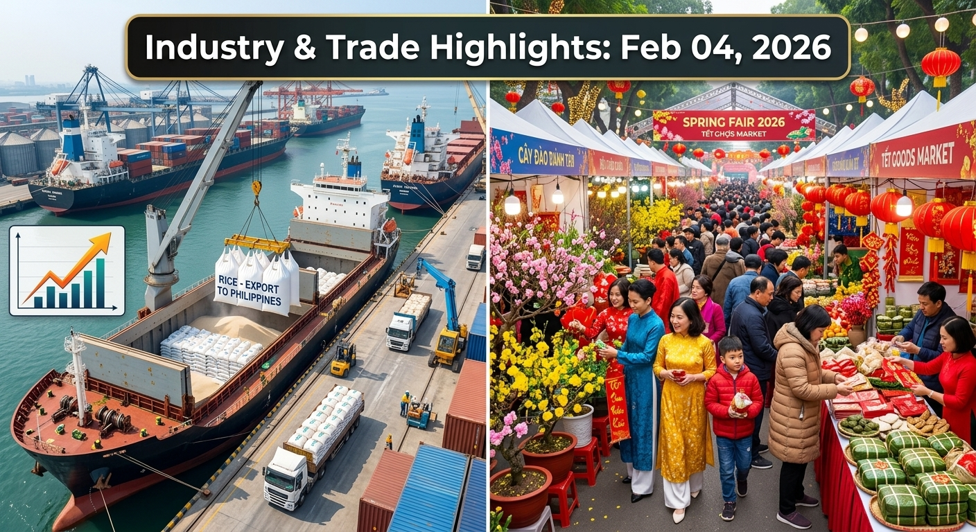Vietnam Industry and Trade News Bulletin for February 04, 2026