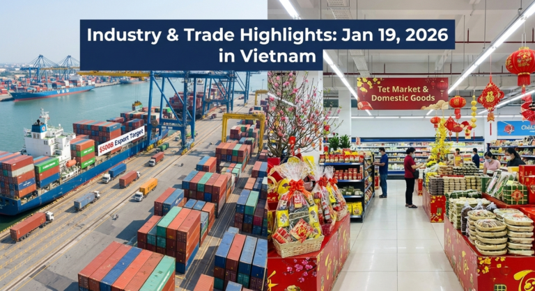 Vietnam Industry and Trade News Bulletin for January 19, 2026
