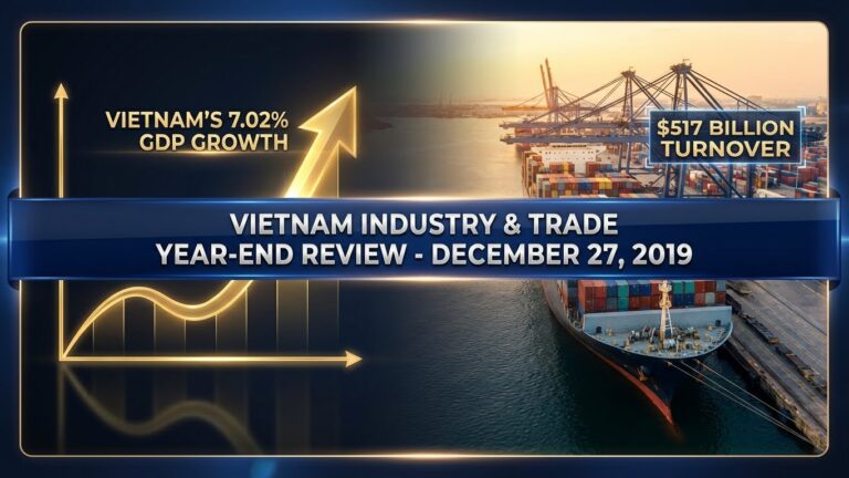 Industry and Trade developments from 27 December 2019