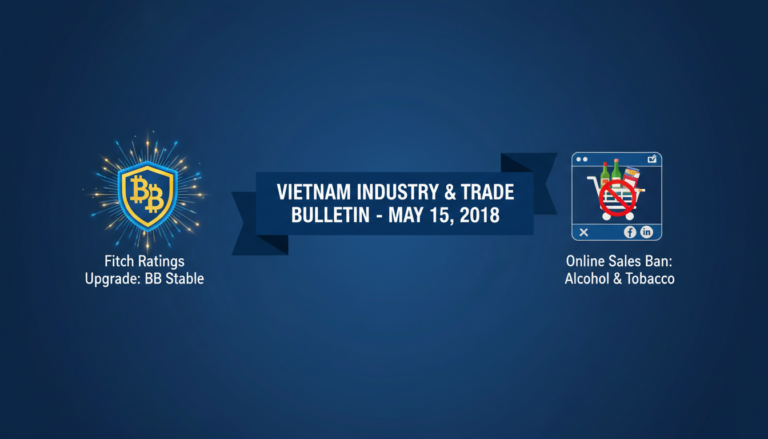 Industrial and trade developments from the press review on May 15, 2018