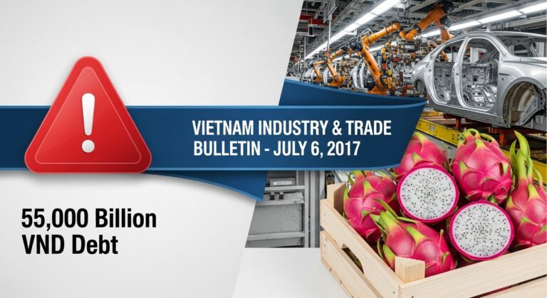 Vietnam Industry and Trade Press Review for July 6, 2017